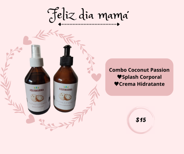 Coconut Passion crema y splash