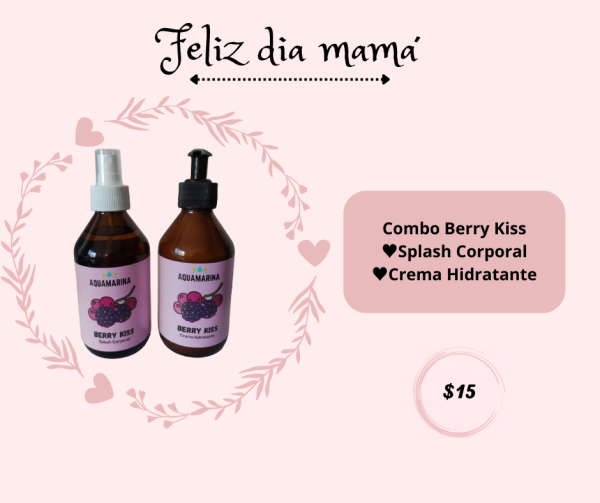 Berry Kiss crema y splash